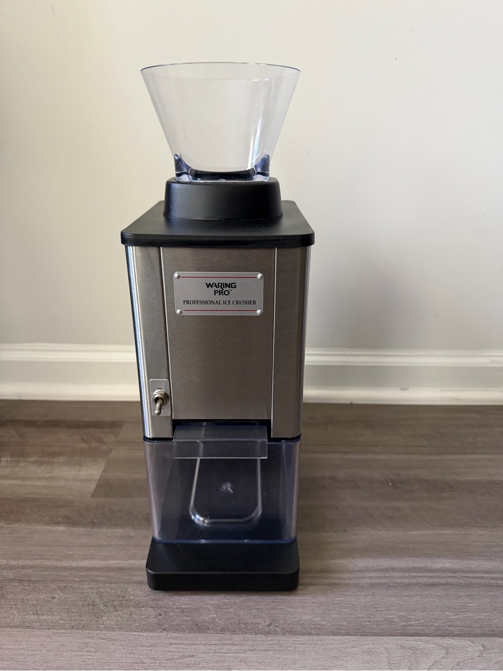 Waring Pro Professional Stainless Steel Ice Crusher (Model IC70)